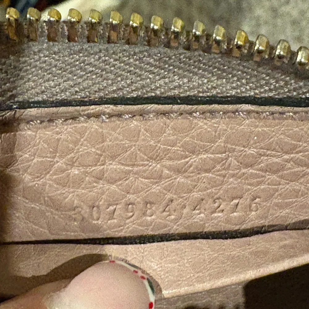 Gucci Bamboo Zip Around Continental Wallet | Mauve / Dusty Pink - Picture 9 of 10